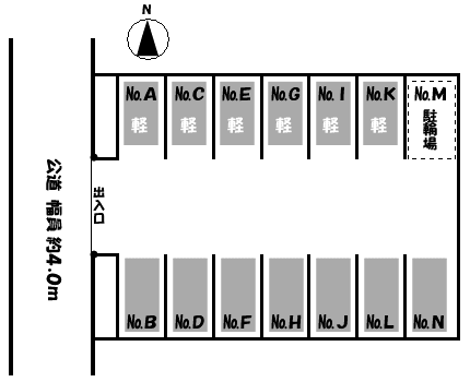 ワイズ・松降 第６駐車場